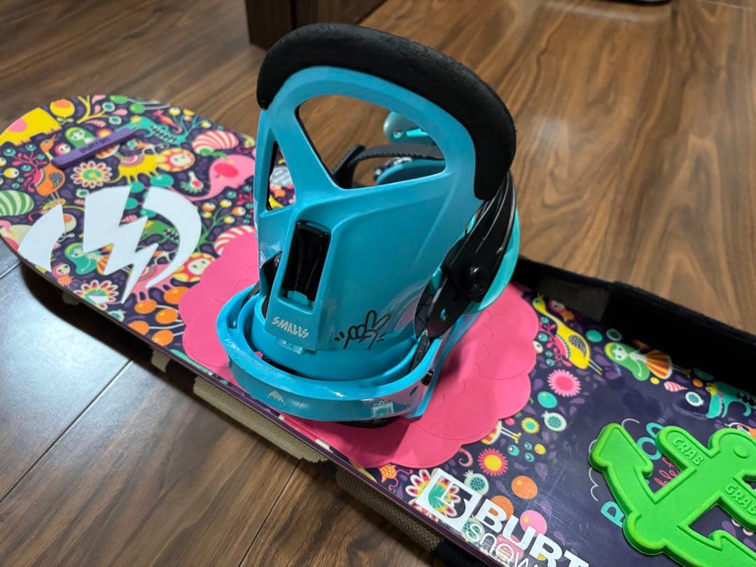 Burton スノーボード ビンディング付き 120cm