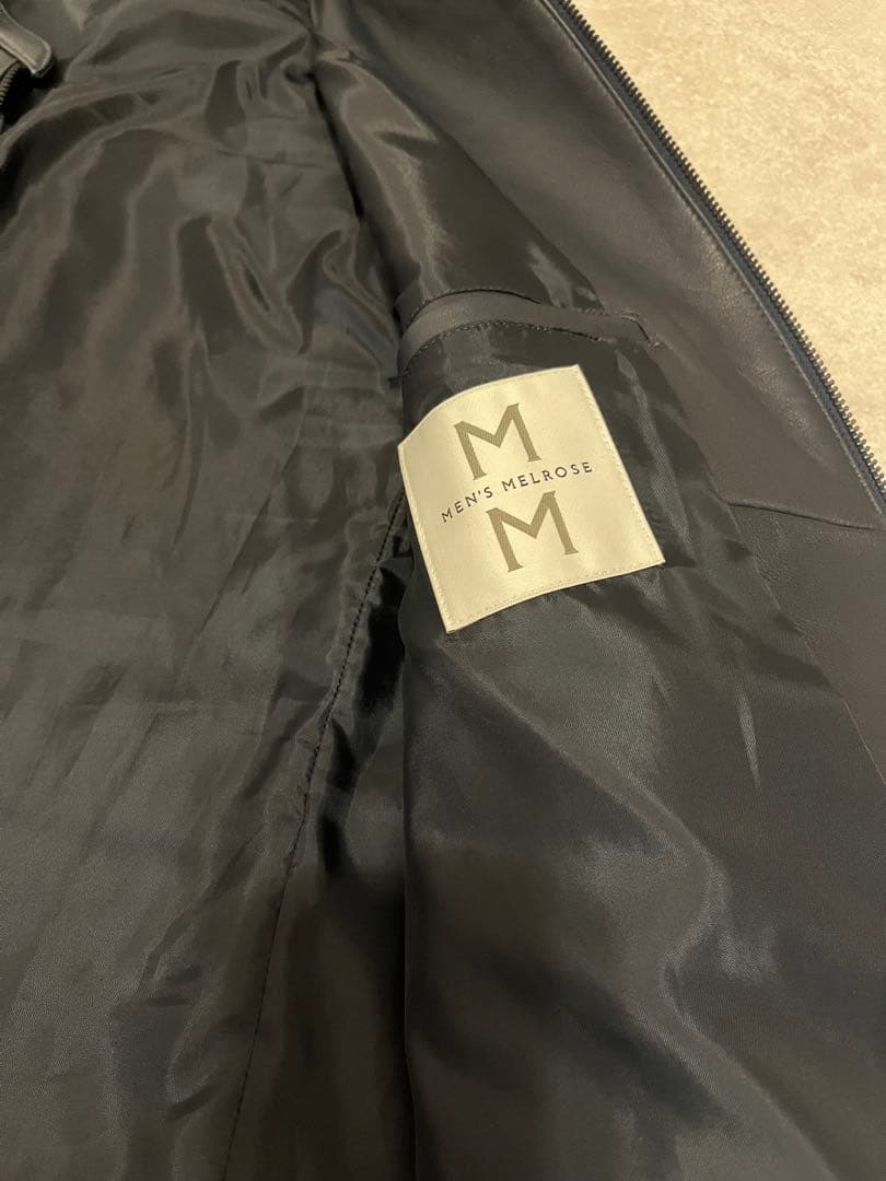 Men's Melrose ラムレザーシングルライダース★美品