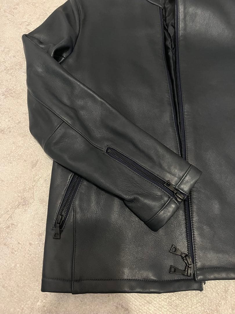 Men's Melrose ラムレザーシングルライダース★美品