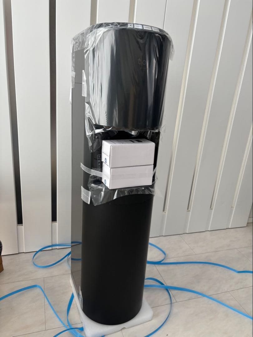 【エブリィフレシャス】浄水型ウォーターサーバー tall ★カートリッジ6個付