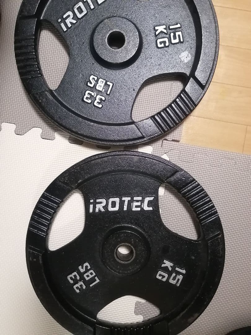 iROTEC アイロテック15KGプレート　2枚