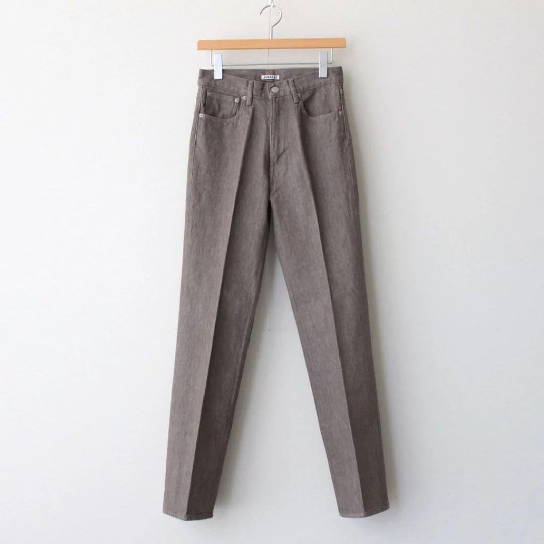 パンツ HARD TWIST BROWN DENIM 5P PANTS 24 BROWN