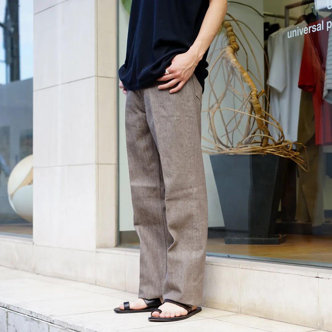 パンツ HARD TWIST BROWN DENIM 5P PANTS 24 BROWN