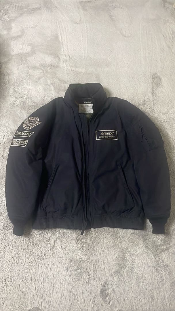 AVIREX 50TH ジャケット ネイビー
