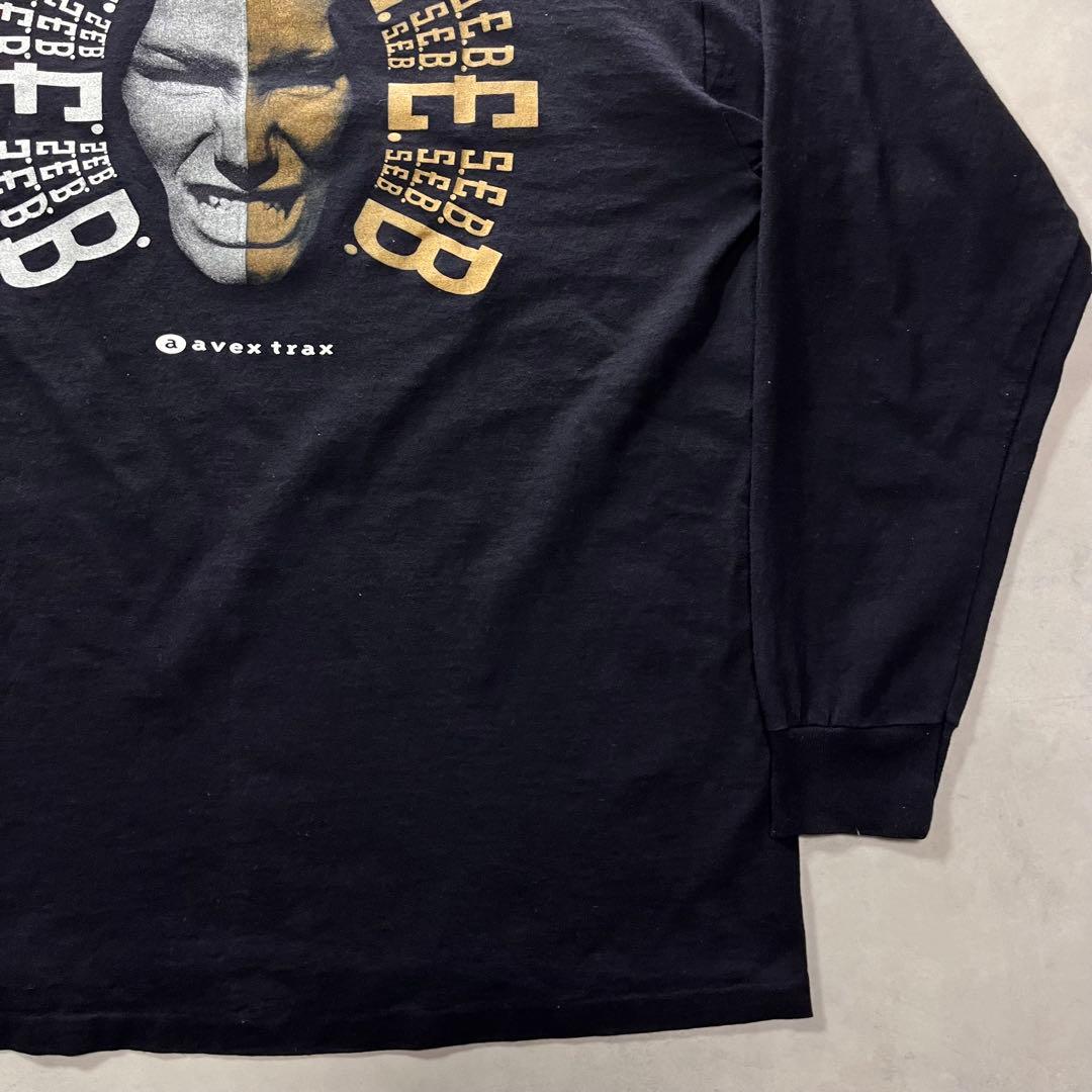 トップス 90s avex trax SUPER EUROBEAT shirt 1993