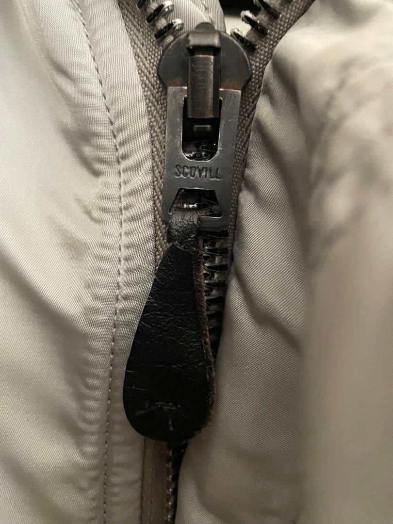 USA製 スピワック N-2B フライトジャケット シルバーグレー n2b