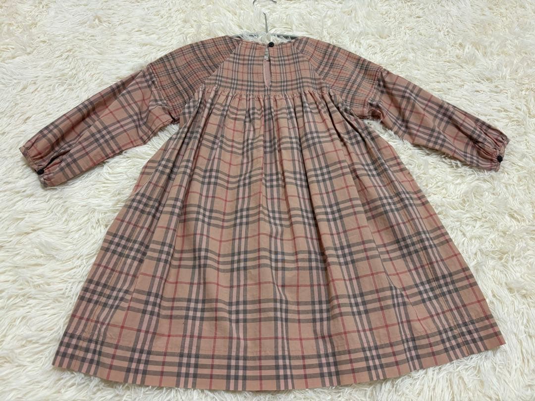 バーバリー　6y120cm 長袖ワンピース