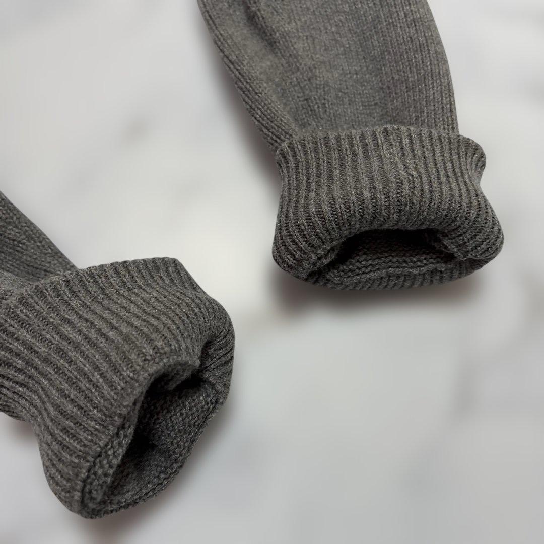 ✨美品✨ ポロラルフローレンニットセーター ビックポニー　ジップアップ