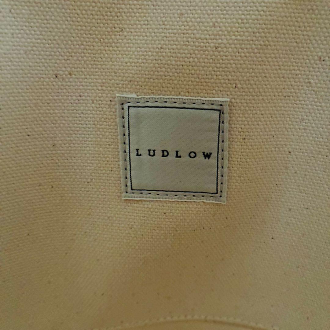 【新品タグ付き】LUDLOW ラドロー　キャンパストート　ストライプ