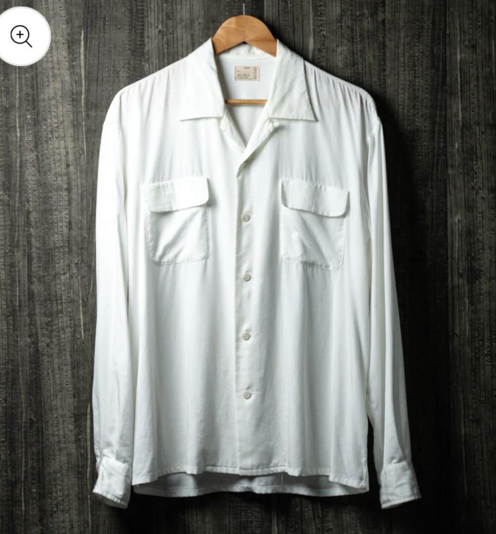 トップス pablo vinci Open collar shirt