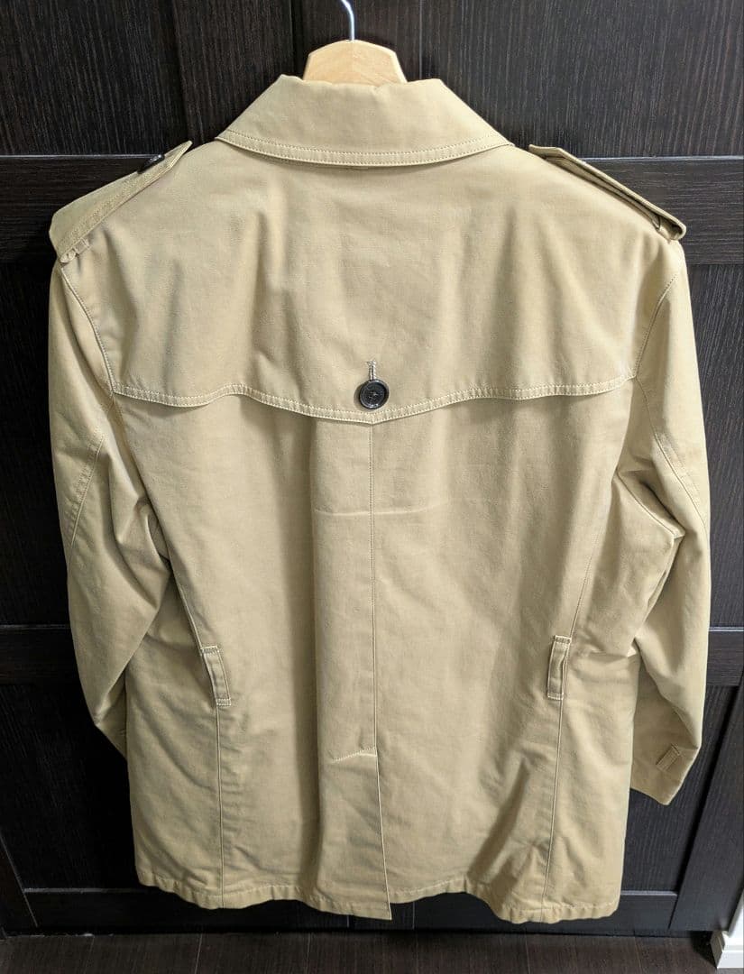 BURBERRYメンズ ベージュ トレンチコート Lサイズ