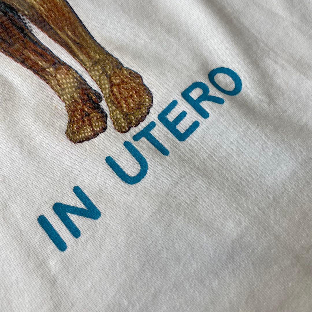 NIRVANA ニルヴァーナ IN UTERO L/S Tシャツ バンドTEE