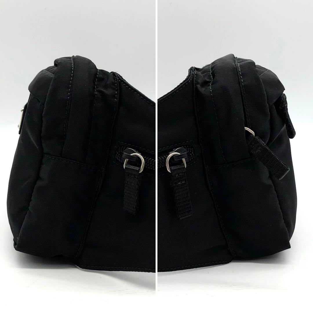 ✨極美品・ギャランティ付✨プラダ ウエストバッグ 三角ロゴ ナイロン V210
