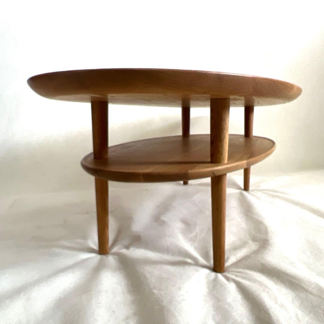 オーク無垢材センターテーブル HIRASHIMA・BORDO 120cm