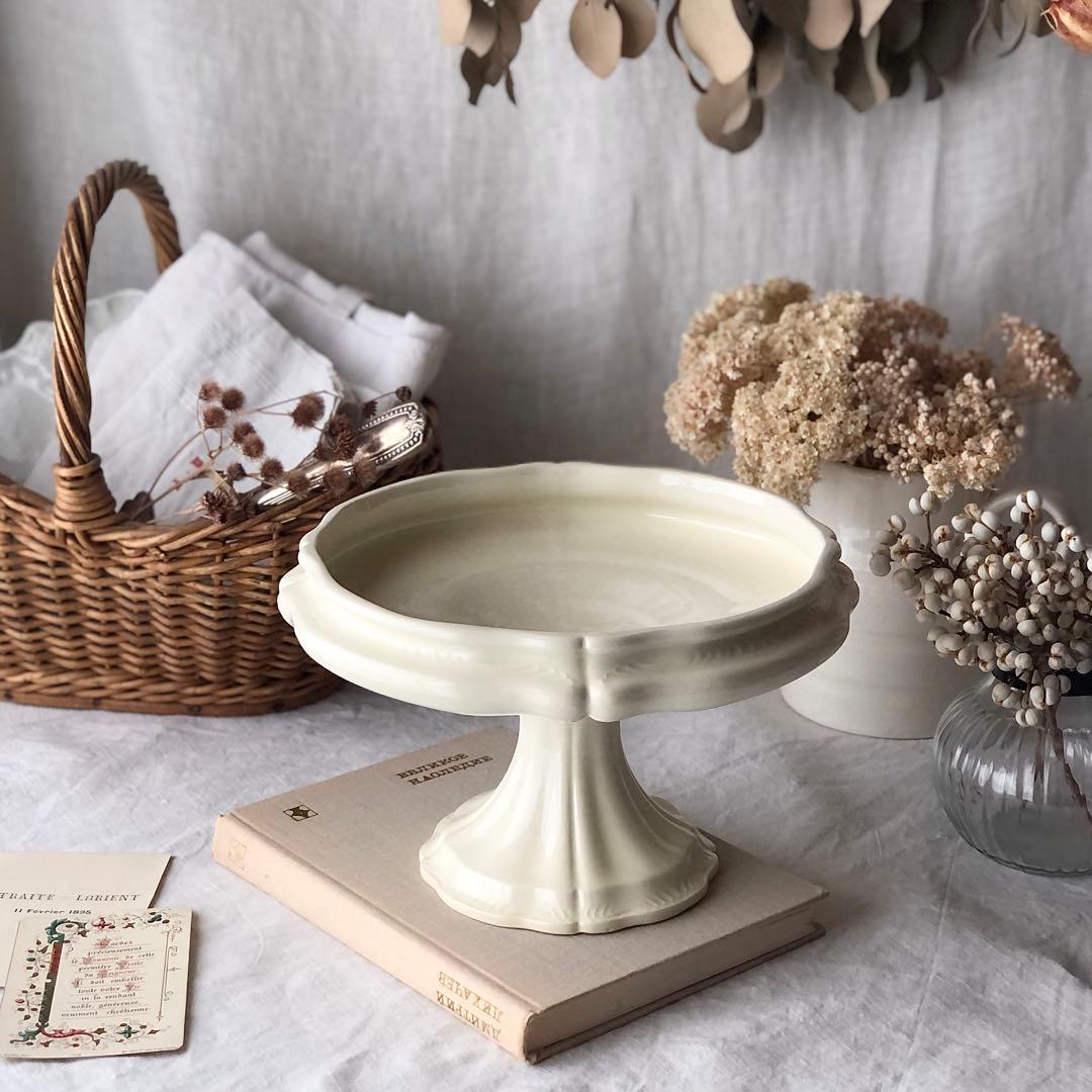 素晴らしいコンポティエ　クレイユモントロー　フランスアンティーク