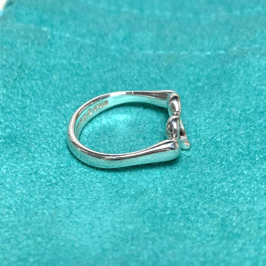 TIFFANY&Co.ティファニー　オープンハートリング　7号
