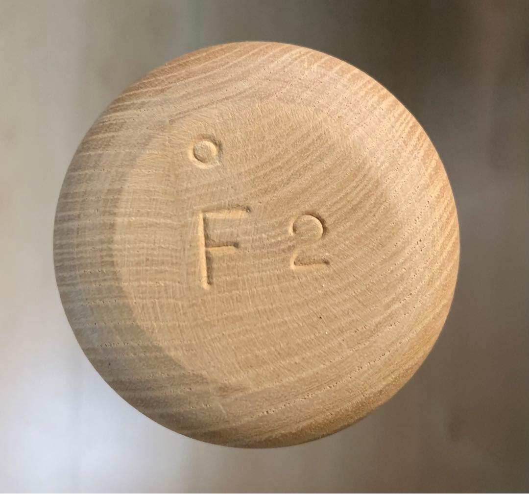 MizunoPro NPB公認印入り木製バット 小笠原道大選手直筆サイン入り