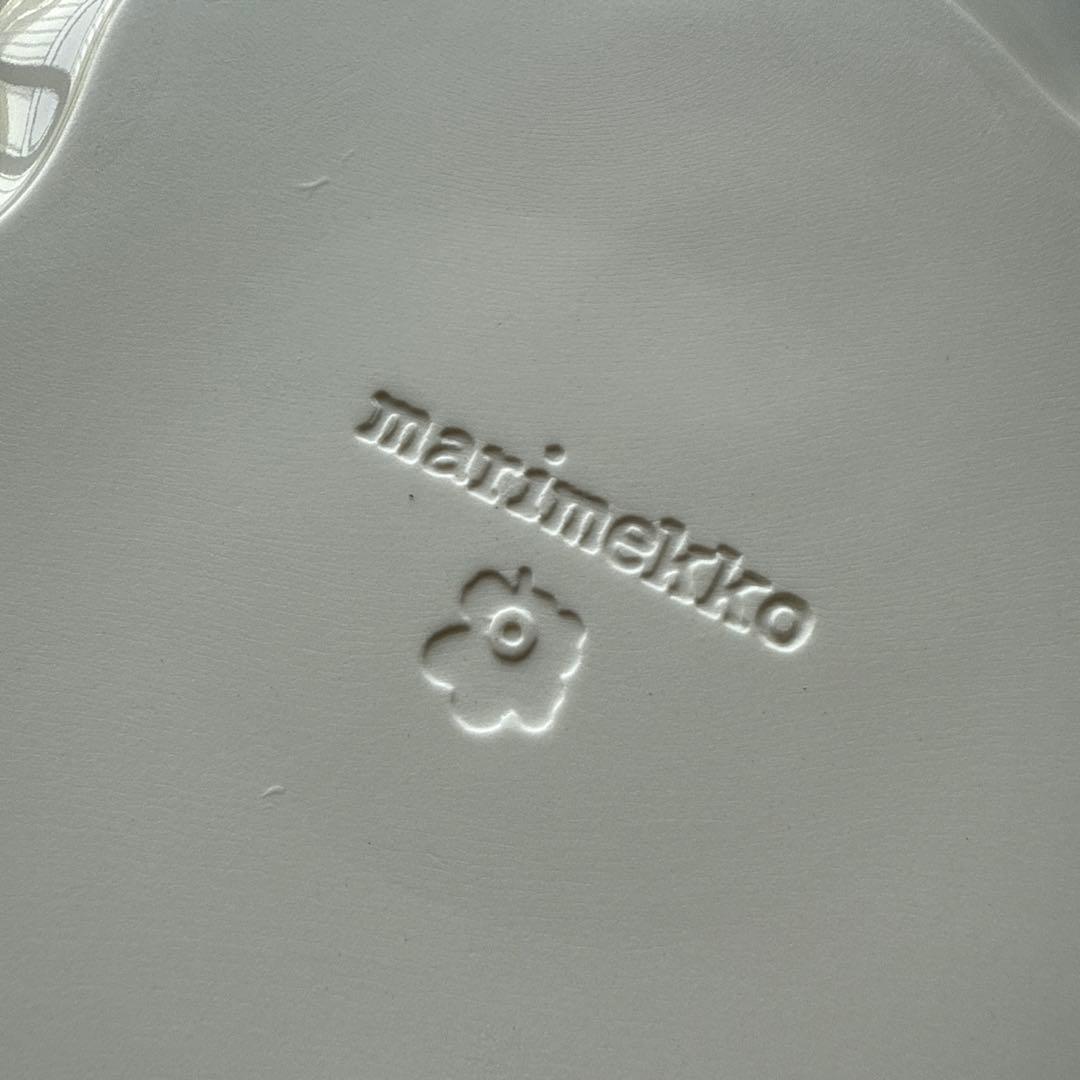 marimekko ウニッコプレート　ホワイト　②