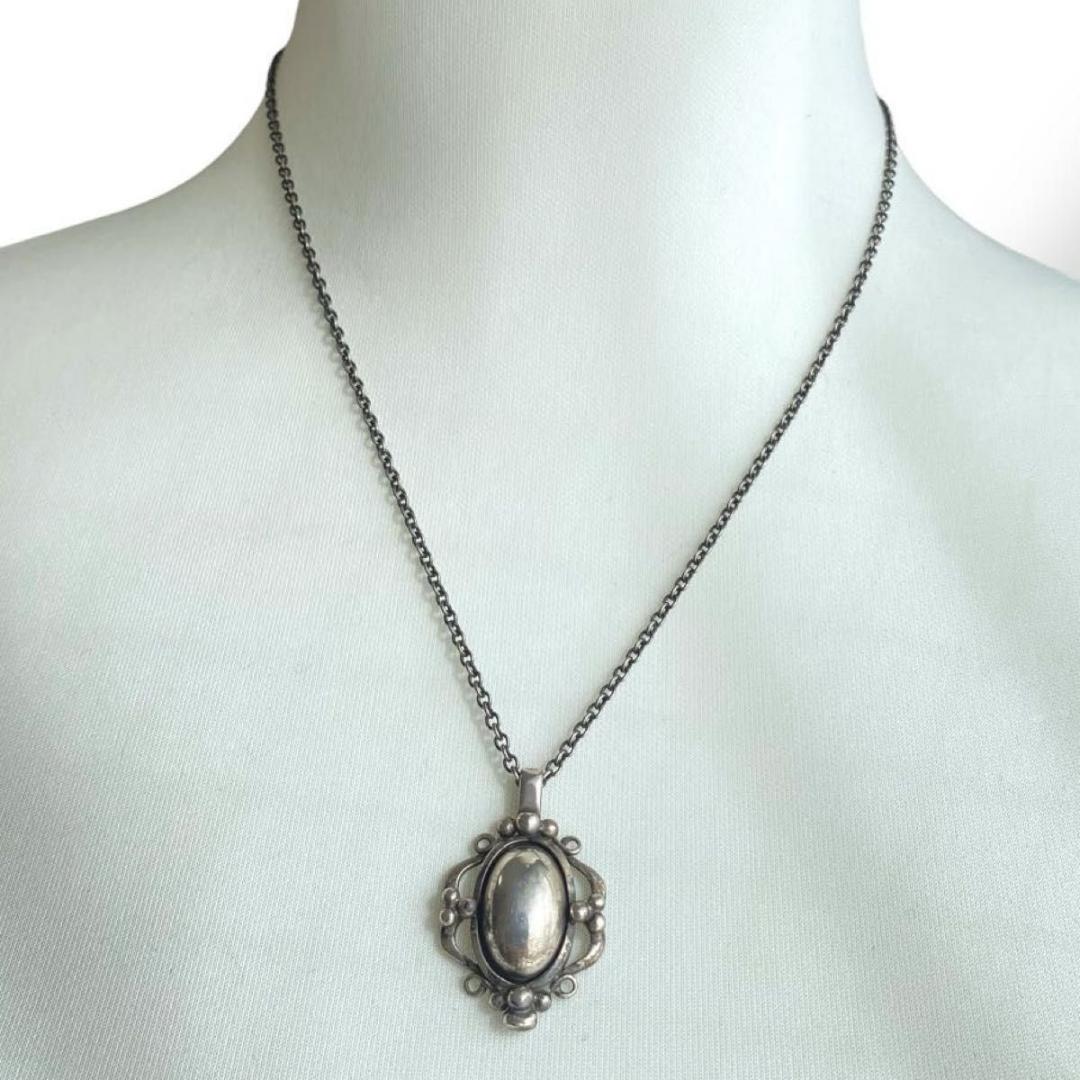 美品　   ジョージジェンセン シルバー ネックレス