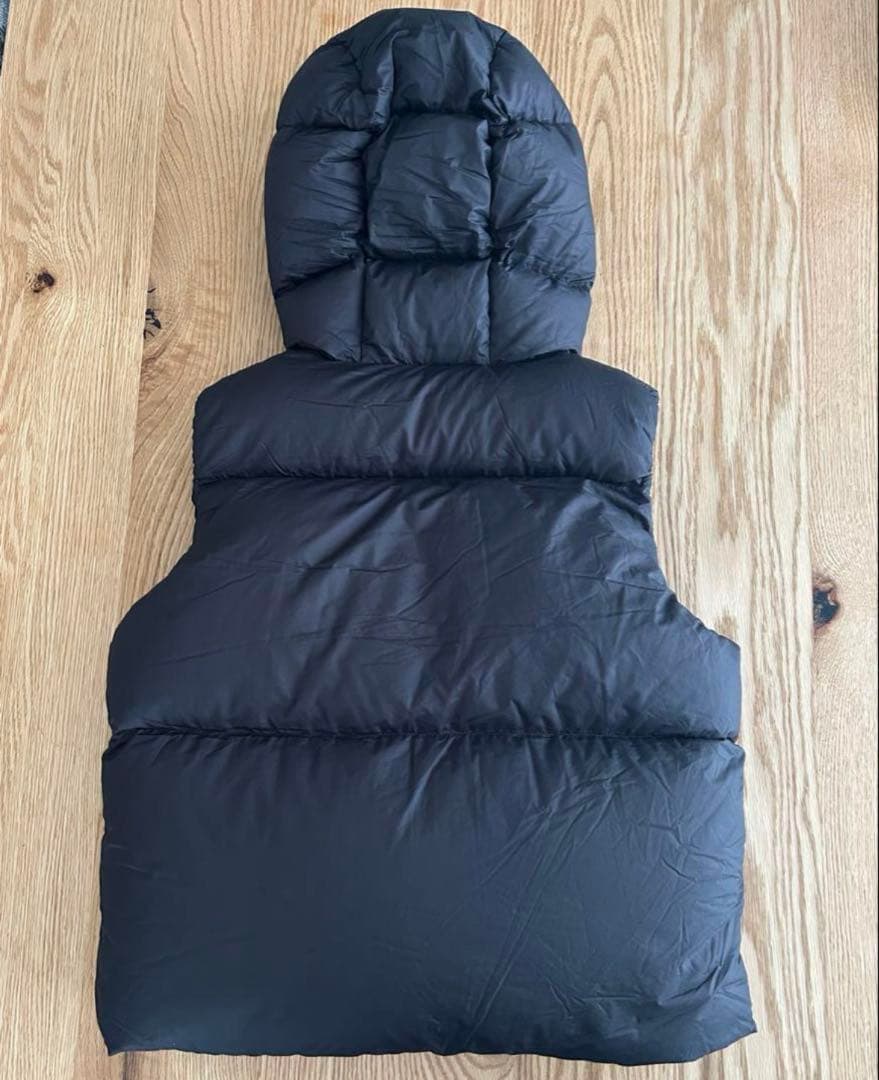 う〜たんさま専用　新品DANTONダントン　フードダウンベスト　レディースS 黒