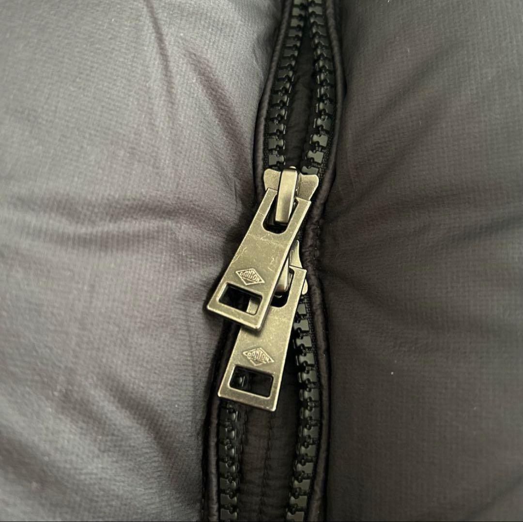 う〜たんさま専用　新品DANTONダントン　フードダウンベスト　レディースS 黒