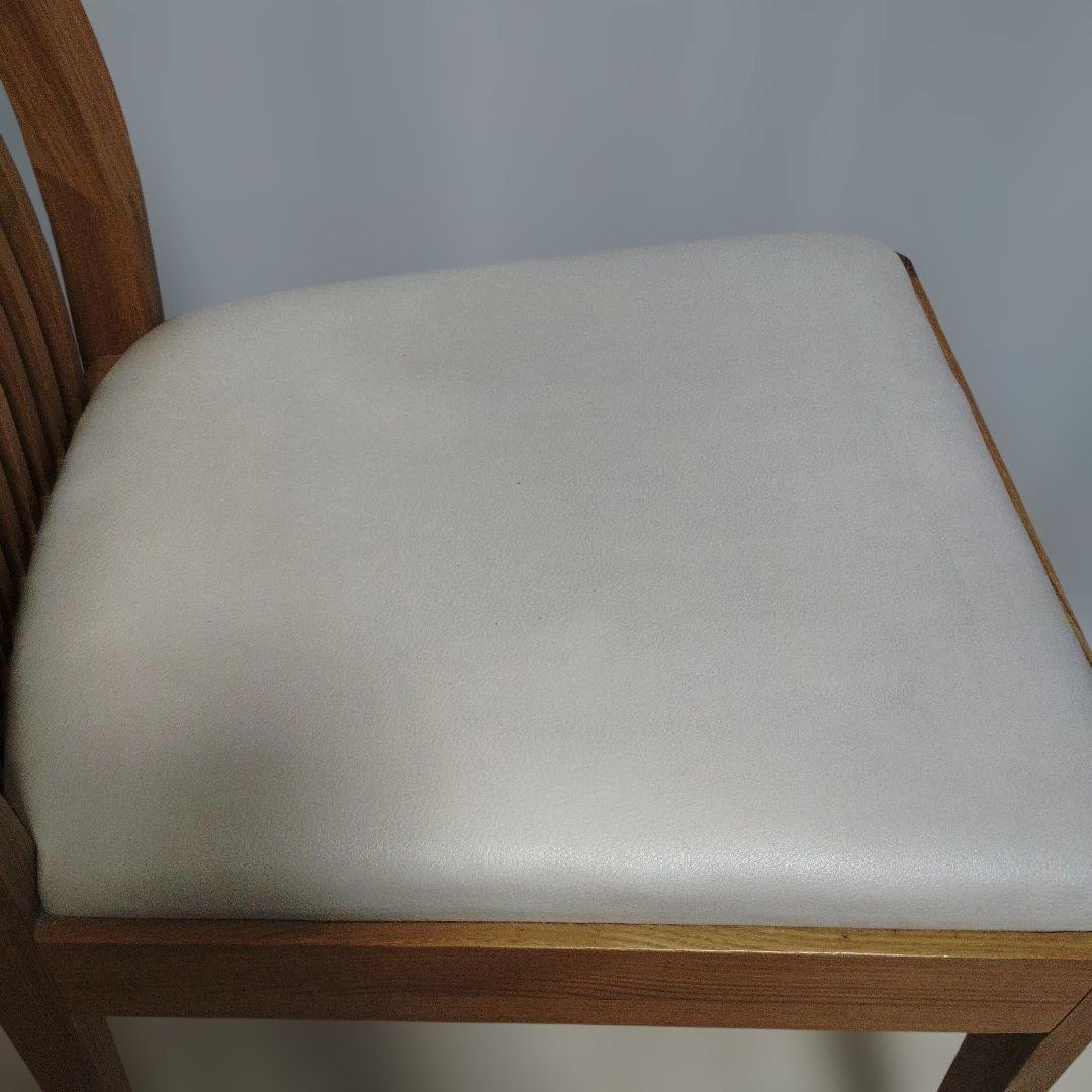 OTSUKA 大塚家具　タモ材　ハイバックチェア　椅子　１脚　木製　天然木②