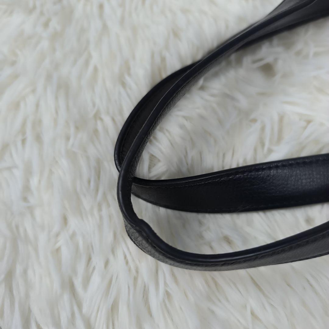 ✨美品✨ ポールスミス トートバッグ レザー シボ革 肩掛け B4可能 緑紺