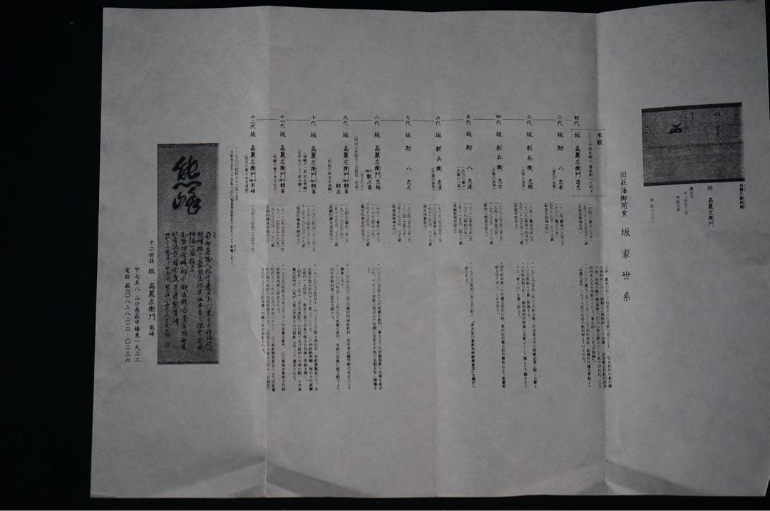 十二代 坂高麗左衛門 作 萩焼 陶彩景 双鶴図櫛目皿 共箱 共布 保証品