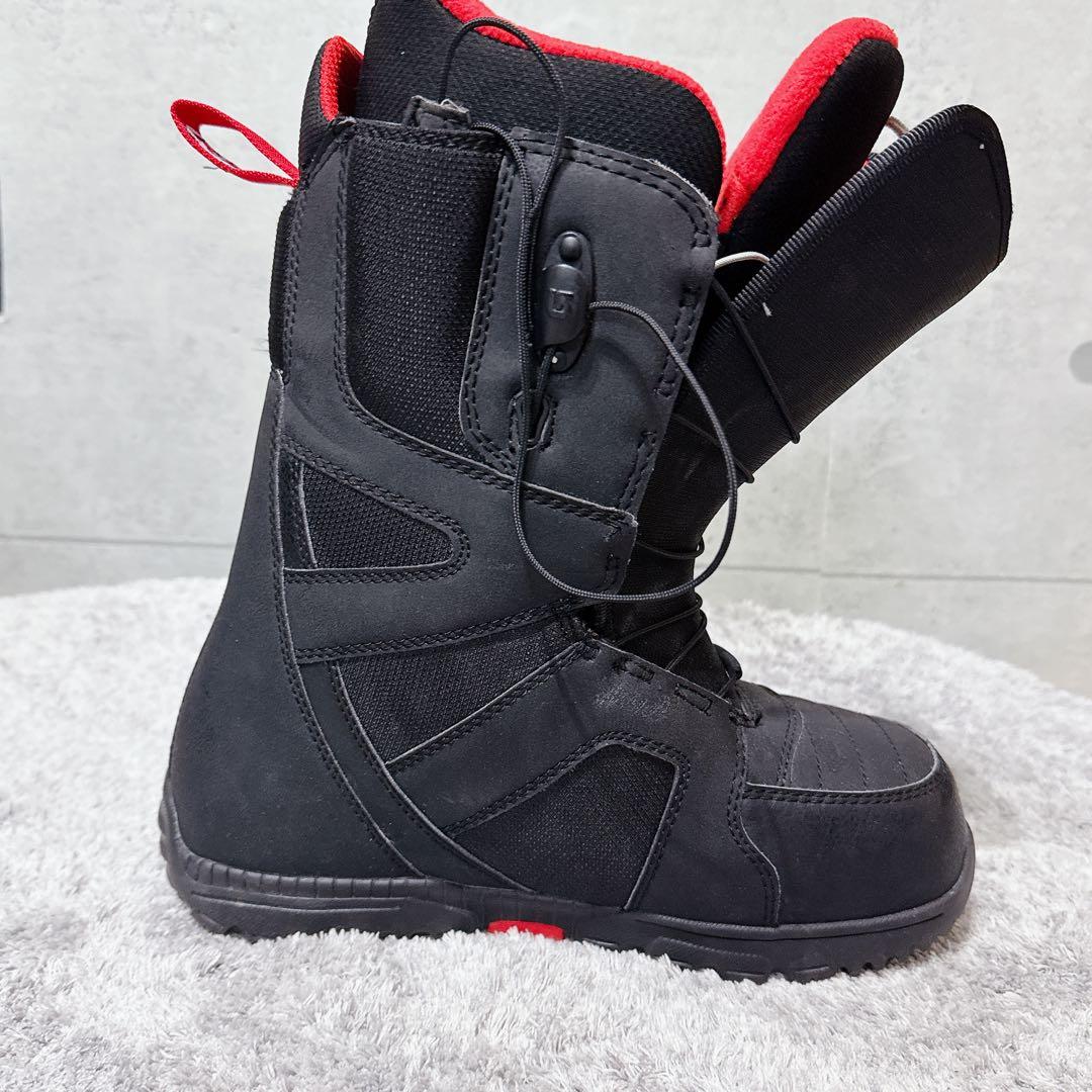 BURTON MOTO 26cm スノーボードブーツ 赤 黒