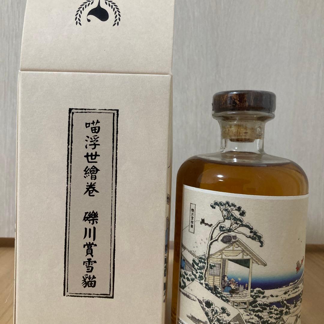 ウイスキーファインド 浮世絵 礫川雪ノ旦 ティーニニック 12年 500ml