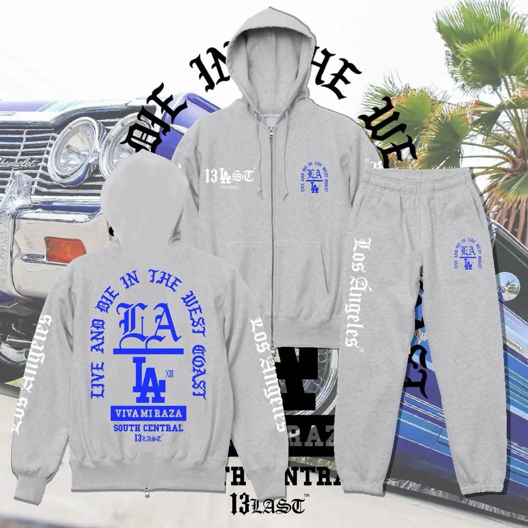 LA セットアップ　 12.0オンス　パーカー　スウェット