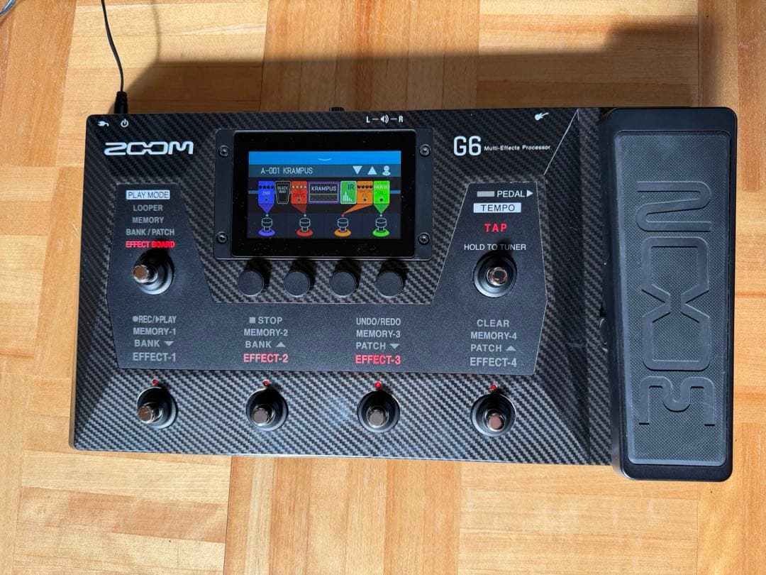 ギター zoom g6