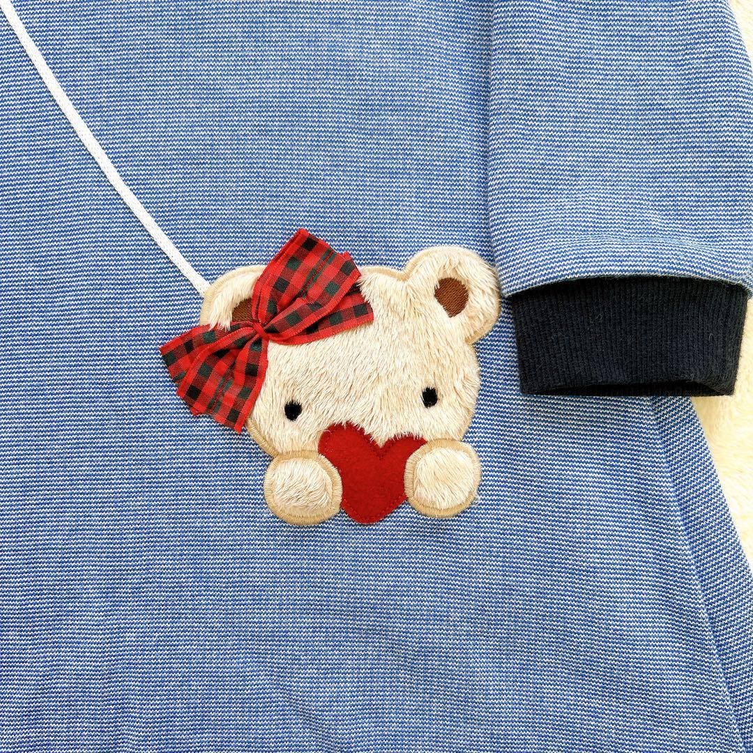 familiar 90cm ワンピース 【美品】