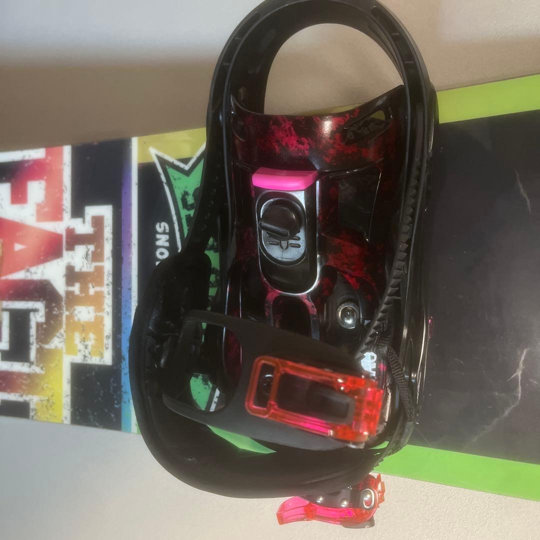 Salomon The Fact スノーボード バインディング付き