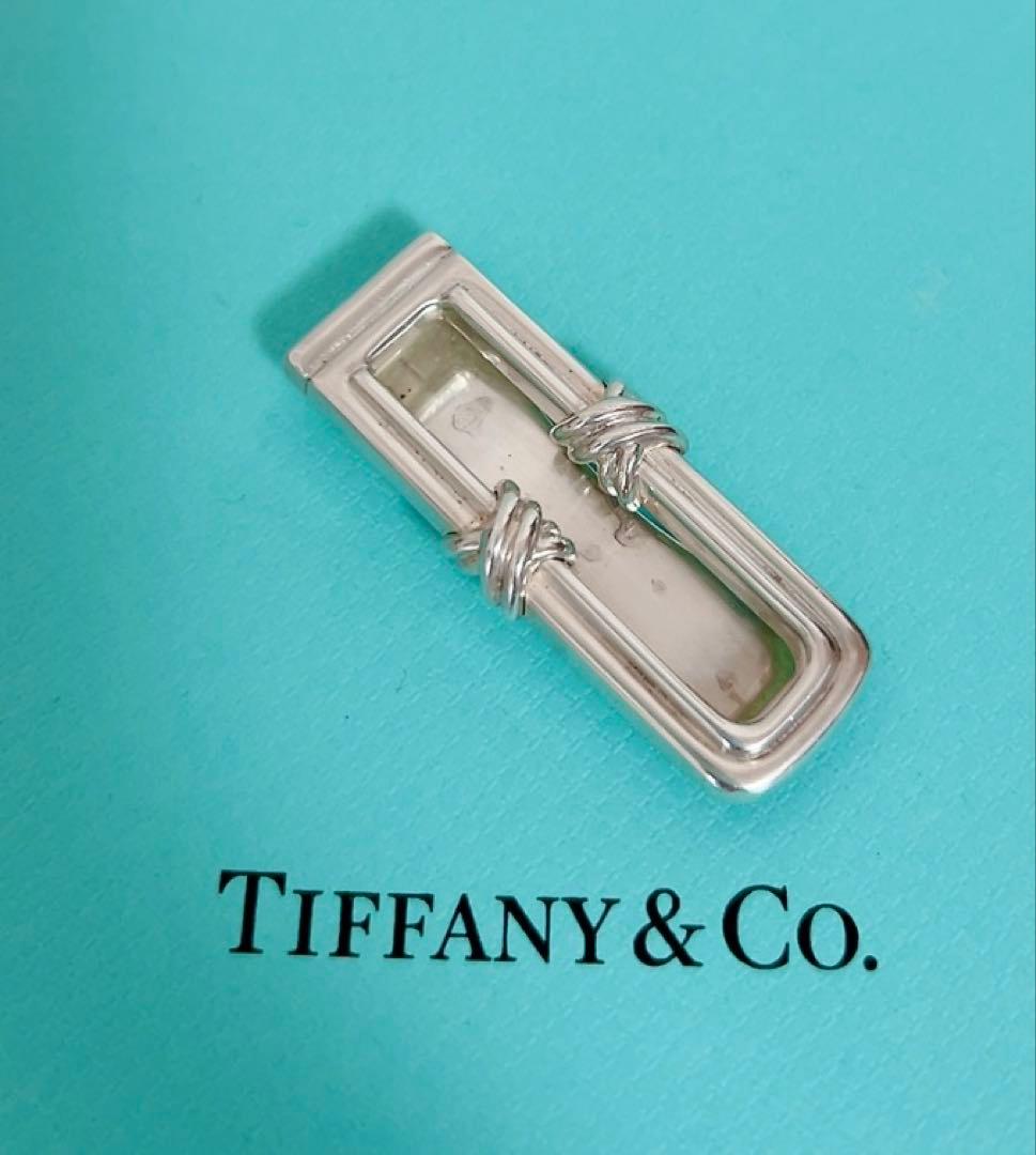 ティファニー　TIFFANY&Co. マネークリップ　Sv925 シグネチャー