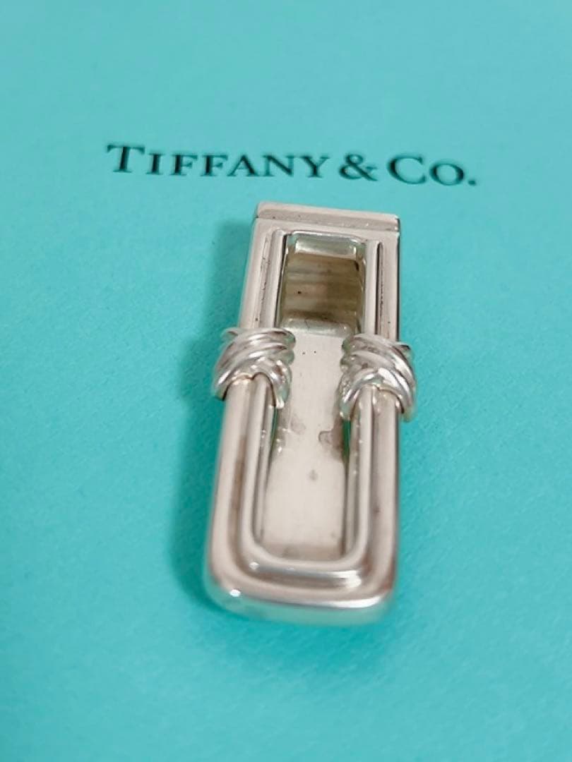 ティファニー　TIFFANY&Co. マネークリップ　Sv925 シグネチャー