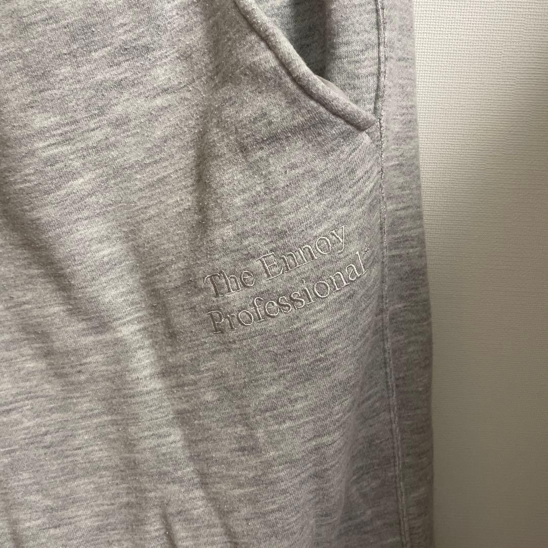 The Ennoy Professional パーカー グレーセットアップ
