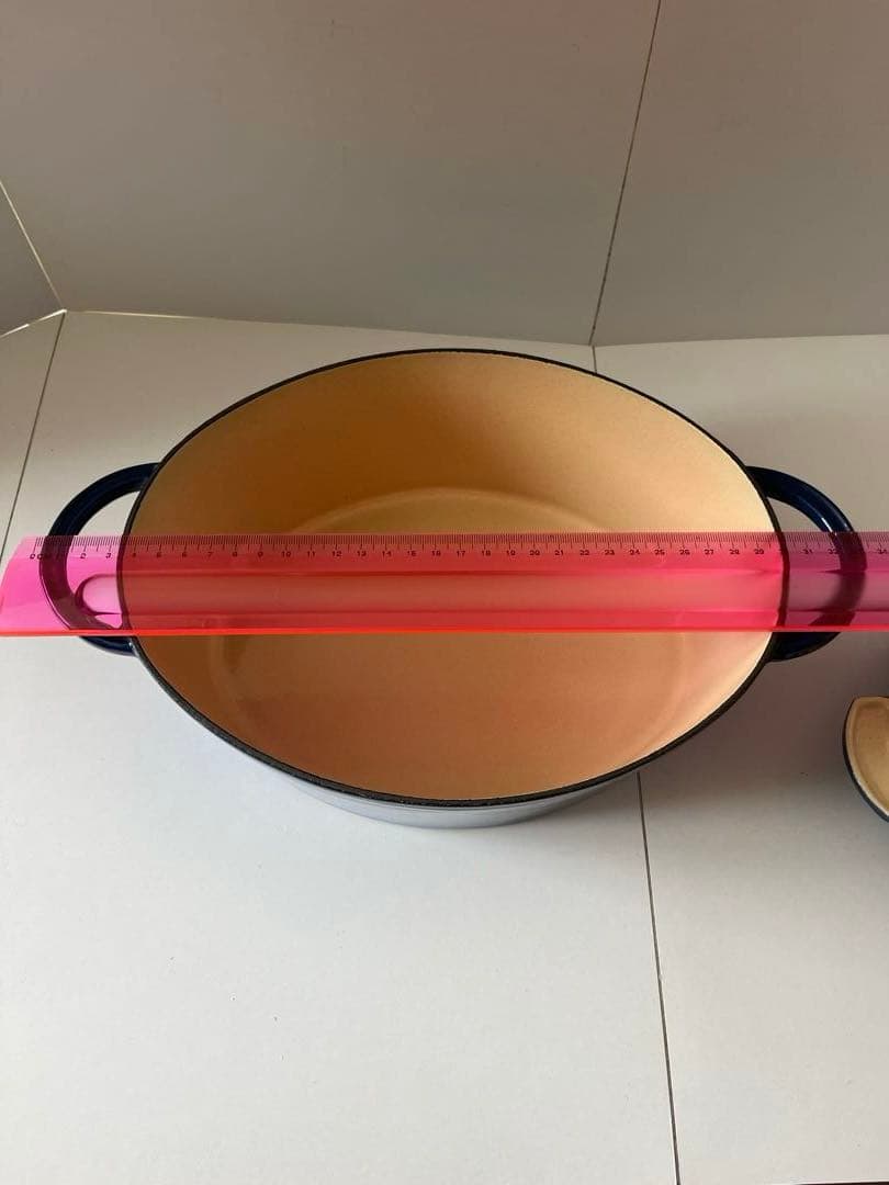 NOMAR ノマール社　ココット　オーバル　27cm ブルー