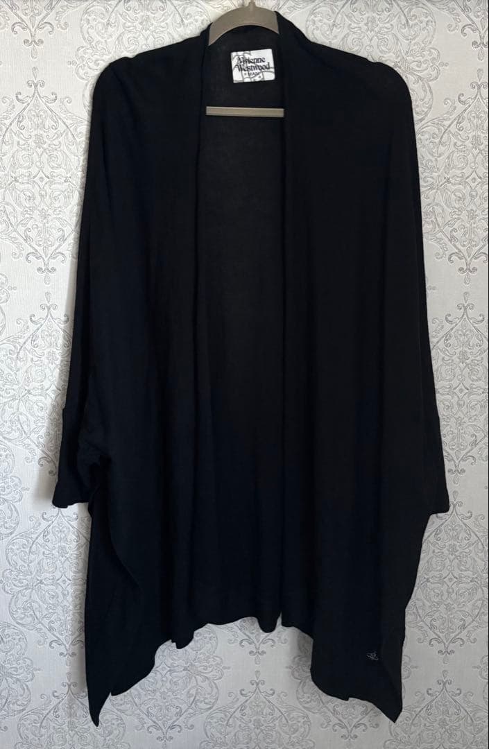 Vivienne Westwood man ポンチョ風 カーディガン　ブラック