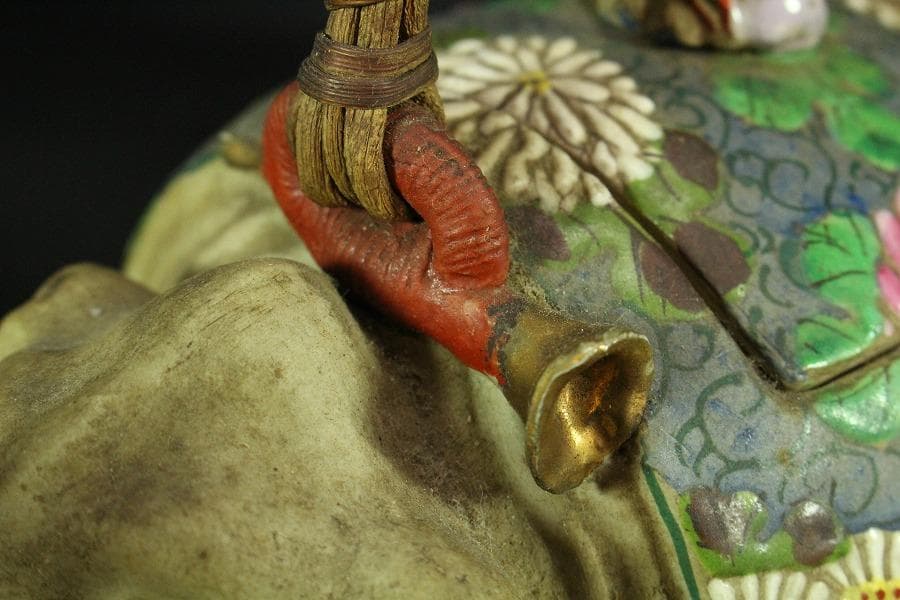 煎茶 象水注 萬古焼 時代物(K-LC757)