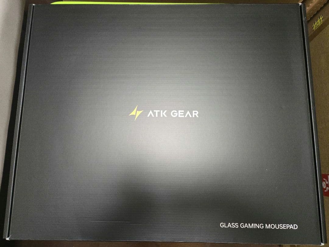 マウス・トラックボール ATK Glass Mouse Pad Crimson Edition