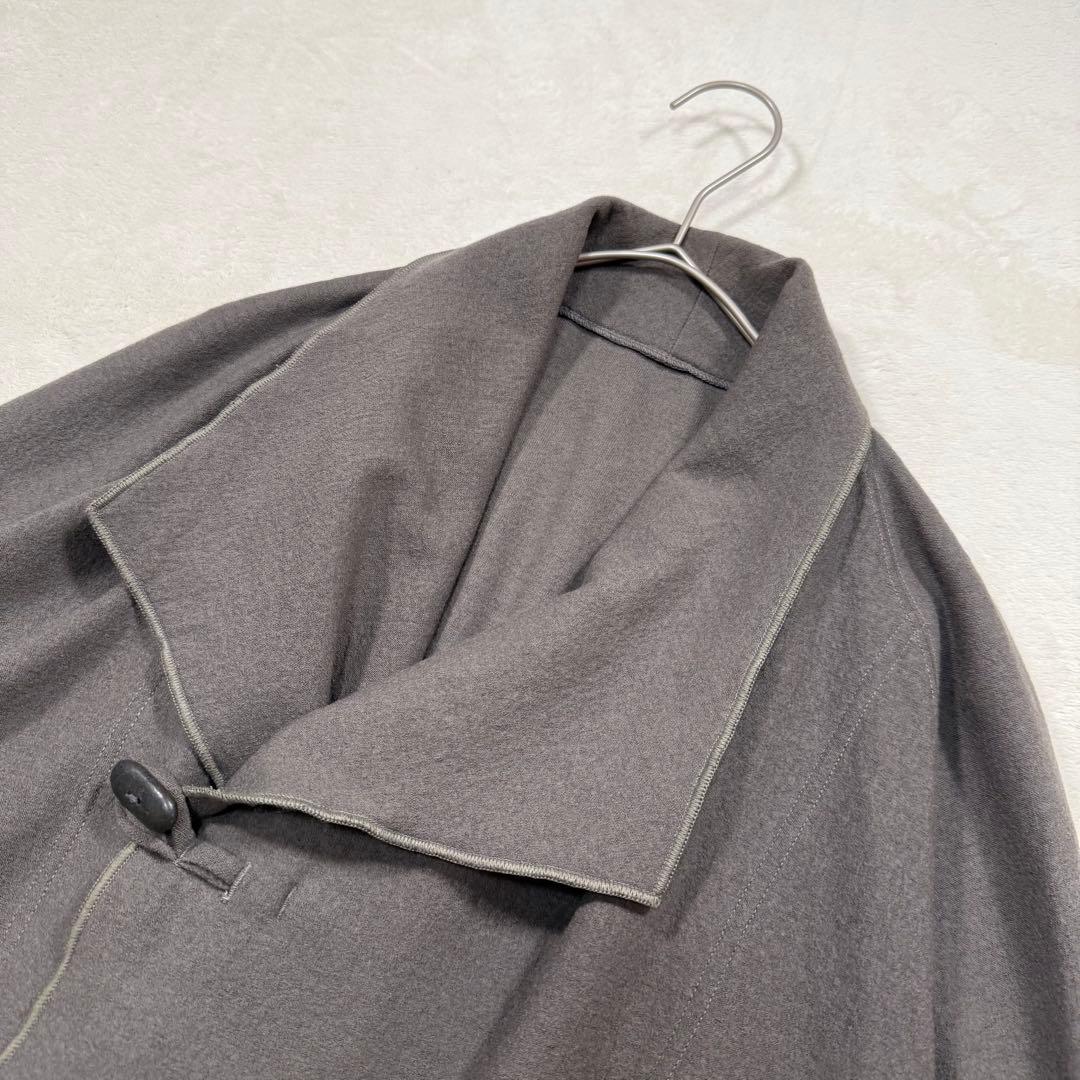 ヨーガンレール オーバーサイズ ウール ガウンコート ダッフル コート