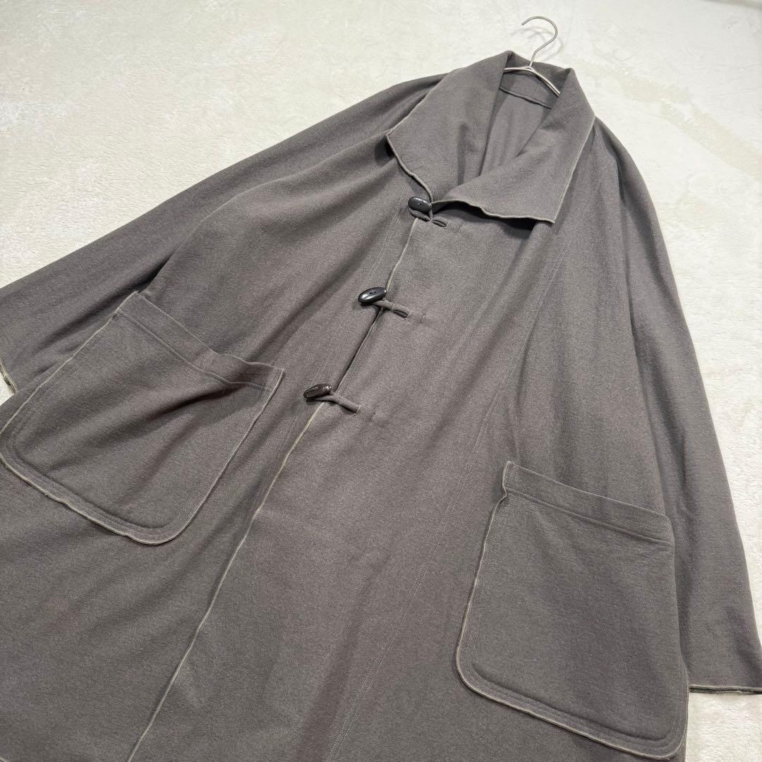 ヨーガンレール オーバーサイズ ウール ガウンコート ダッフル コート