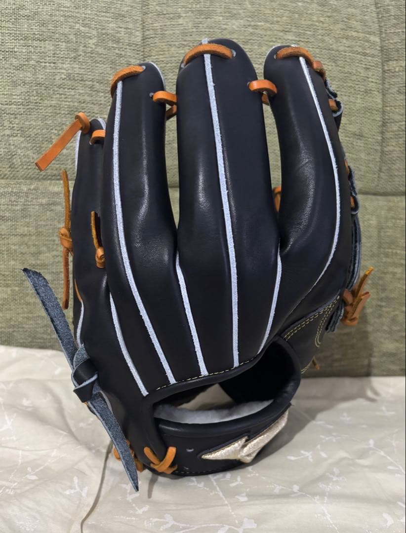 MIZUNO グローバルエリート Order 硬式内野手用グラブ ブラック×タン