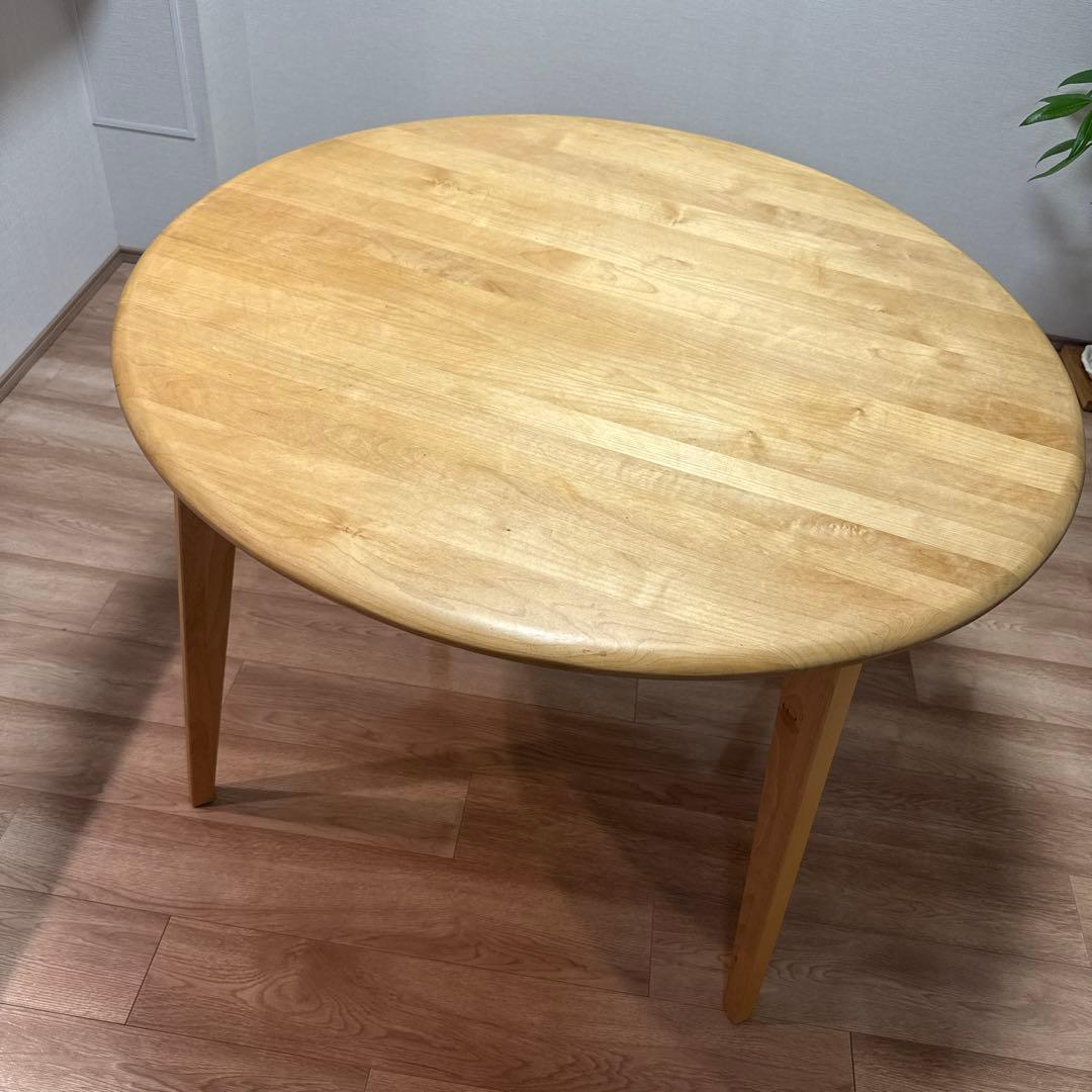 最終価格　モモナチュラル　ダイニングテーブル➕座卓用脚付