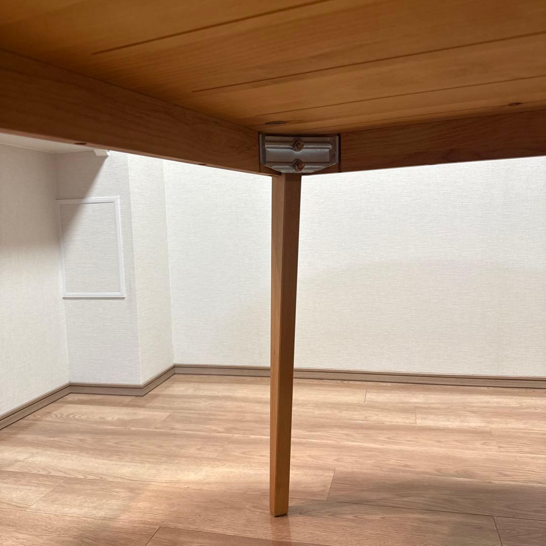 最終価格　モモナチュラル　ダイニングテーブル➕座卓用脚付