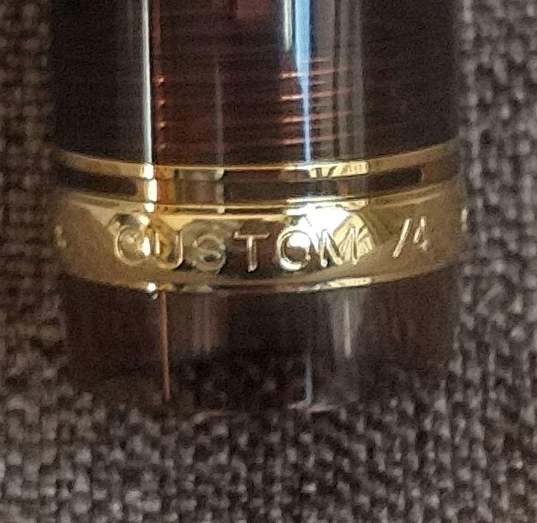 パイロットカスタム 74 PILOT CUSTOM 74 万年筆 クリアブラウン