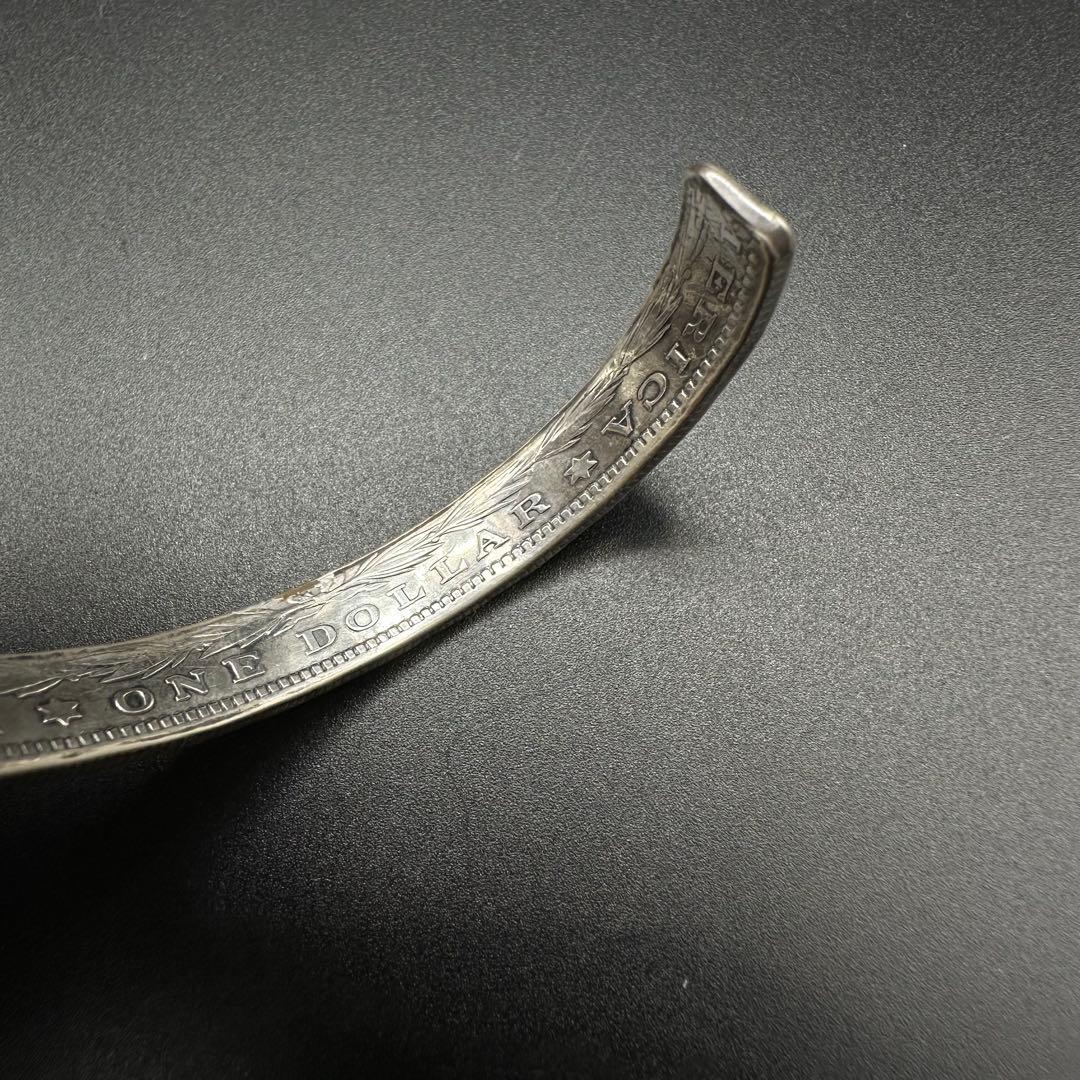 シルバー　バングル　silver900 one dollar