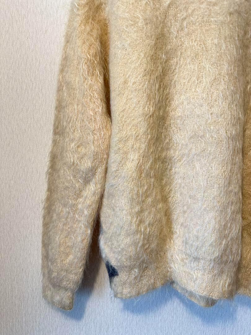 トップス Vintage 40s~50s Shaggy Mohair Cardigan