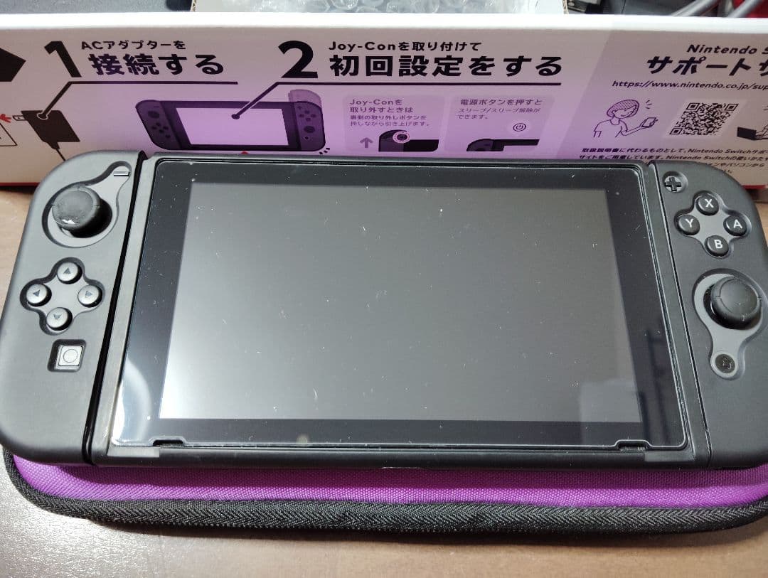 Nintendo Switch 本体 グレー 付属品付き